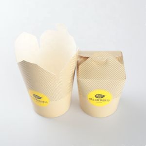Disposable Paper Popcorn Cup Take Away Fried Chicken Buckets