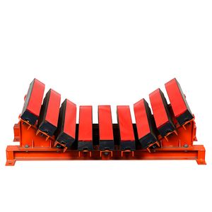 Mining Conveyor Belt Custom Impact Resistant Weighted Buffer Bed Torsion Rubber Buffer Bed