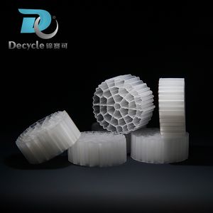 High Density 37-Hole Textured Surface Mbbr Biofilm Carrier Media with 800+ M²/M³