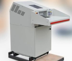 Industrial Paper Shredder Automatic 500 Sheets for Paper with Hydraulic Baler