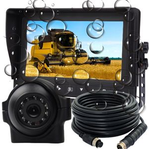 Waterproof Night Vision Video Camera & Rearview Monitor Parking Reverse System