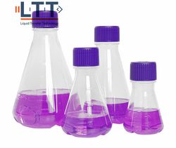 Plastic Erlenmeyer Flask 1L in Laboratory Erlenmeyer Flask Plastic Shaker Bottle Packaging Custom Logo