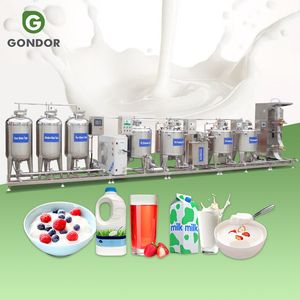 Mini Cow Uht Make Manufacture Maker Dairy Equipment Price Yogurt Butter Fresh Process Milk Cheese Production Machine
