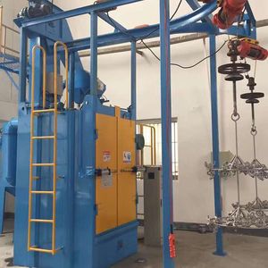 2023 Wheel Cleaning Blaster Rotary Table Shot Blaster Abrator Shot Blasting Machine Q37 Alloy Electric Customized Provided Steel Shot