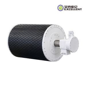 External Rotor Permanent Magnet Direct Drive Drum with Belt Conveyors for Mining