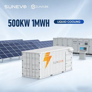 Sunark 500kw 1mwh LiFePO4 Battery Energy Storage Container with Long Cycle Life for Long Term Energy Storage Projects