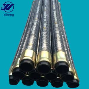5inch Concrete Pump End Hose 85-130 Bar 1-9 Meter 3''-6'' Rubber Delivery Putzmeister Schwing Ihi