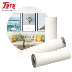 Premium Jutu Solvent Printing Polyester Canvas for Art Reproductions