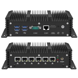 6X I210 LAN Fanless Mini Computer Core I5 7287u I3 7130u Industrial Network Security Firewall Router Appliance for Pfsense
