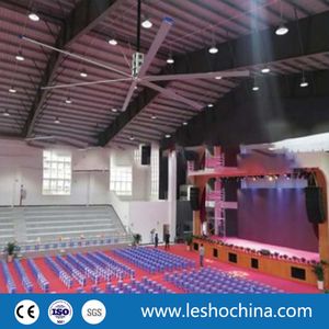 Aluminum Hvls Industrial Ceiling Fan, Big Air Cooling Fan for Greenhouse Farm Livestock Barn