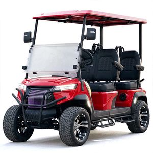 4 Seat Electric Golf Cart Lithium Battery Comfortable and Environmentally Friendly