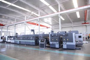 a New Generation High Speed Full Automatic Printing Folder Gluer Machine Production Line