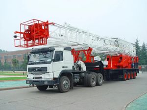 Shandong Oilfield Workover Xj450 Truck-Mounted Drilling Rig Made in China