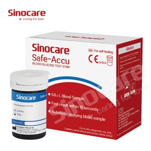 Sinocare Glucose Meter Select Electronic Digital Blood Glucose Meter with Test Strips