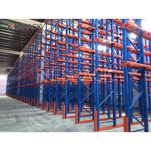 Warehouse High-Density Storage Steel Industry Drive-in Rack System Heavy Duty Pallet Racking