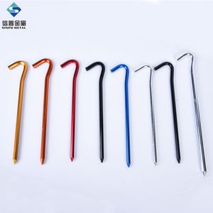Camping Tent Stakes Aluminum Lightweight Camping Garden Canopy Stakes Pegs