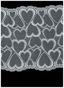 Factory Non-Elastic Knitted Romantic Victoria Embroidery Lace Trimmed Fabric for Pajamas Wedding Dress