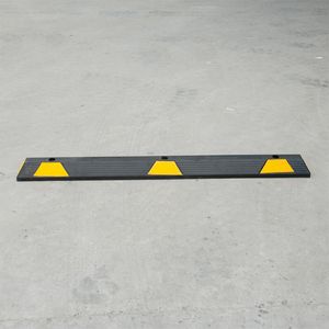 Parking Block Locator Bumpers Car Wheel Chock Stopper with Reflective Tape