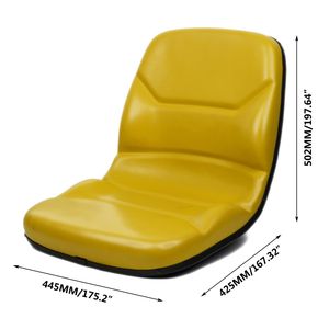 Universal Black Vinyl Spacious Comfortable Long Backrest Boat Seat
