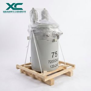 Xincheng IEC60076 Best Price Good Quality 10kVA-250kVA 13.2kv/7.62kv Pole Mounted Single Phase Cylindrical Oil Transformer with Copper Winding