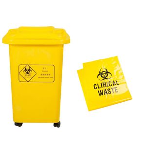 Siny Hospital Yellow Biohazard Disposable Medical Products Waste Packing Bag with CE