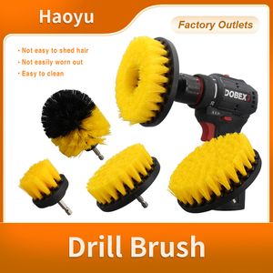 Drill Brush Set for Cleaning Bathrooms/Kitchens/Cars Car Cleaning Brush Set Clean Brush