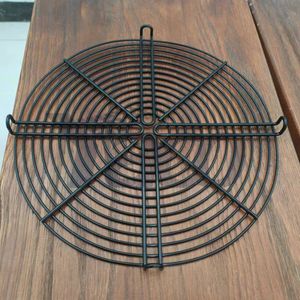 Black Powder Coated Steel Fan Finger Guard Grill Manufacturer