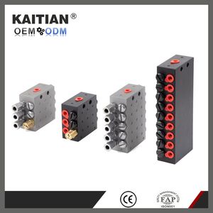 Durable Progressive Distributor Customized Solutions Integral Distributor High Quality Used on Coal Mine Machinery Grease Pump Progressive Distributor