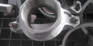 SS304 SS316 Grooved Mechanical Tee