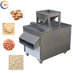 Electric Nuts Slicer Peanut Slicing and Automatic Almond Fakes Cutting Almond Slicer Machine