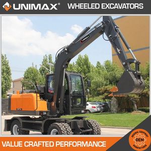 Versatile Volvo Ew180e Ewr150e Ew60e Powerful Wheeled Excavators Wheel Excavator Rubber Tyre Excavator Tire Excavator Excavator with Wheels Wheel Excavator