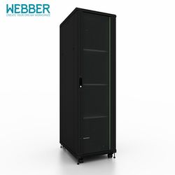 19" Metal Office Equipment Network Rack for Multipurpose with Wheel