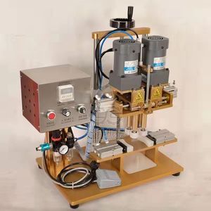 Pneumatic Shampoo Bottle Screw Capping Machine Cosmetic Detergent Bottle Capping Equipment