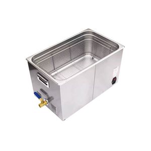 Industrial Ultrasonic Cleaning Machine 10L~40L Stainless Steel Degreasing Precision Cleaning Equipment with Motor Core Component