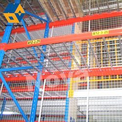 OEM Heavy Duty Industrial Galvanized Welded Steel Warehouse Storage Wire Mesh Panels Decking for Pallet Racking