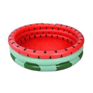 Outdoor Garden Watermelon PVC Piscina Inflable 3-Ring Kids Pool Inflatable Swimming Pool