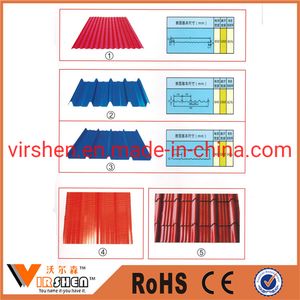 Color Coated Roofing Gi PPGI Corrugated Steel Sheet