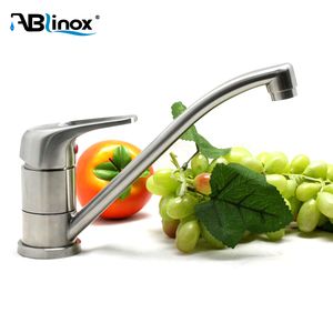 360 Rotatable Durable Stainless Steel Kitchen Waterfall Satin Kitchen Tap