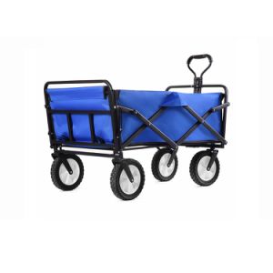 Creative Outdoor Products Collapsible Folding Wagon Rear Door Opening Cart