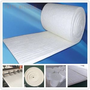 25mm 50mm Thickness Heat Fireproof Thermal Insulation Energy-Saving Ceramic Fiber Blanket for Pizza Oven Cooking Appliances by Fibre Wool Rolls