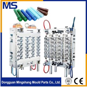 Plastic Pet Preform Mould Medical Plastic Bottle Tube Customized Multiple Cavities Injection Mould