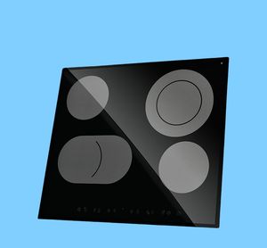Customized 4mm Black Ceramic Heat-Resistant Glass Induction Cooker Glass Electric Ceramic Glass