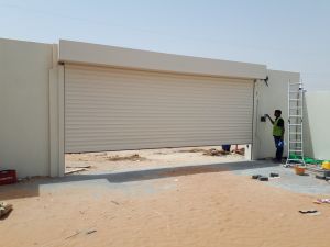 Insulated Electric Aluminum Roller Gill Rolling Shutter Hard Panel High Speed Door