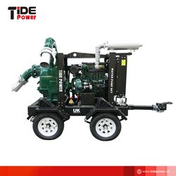 6 Inch Self-Priming Diesel Centrifugal Water Pump Unit Used for Dewatering Sewage