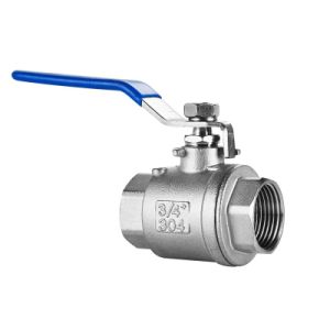 Stainless Steel 2 Way 1/2" DN15 Manual Pressure Pn63 Ball Valve with Lockable Handle
