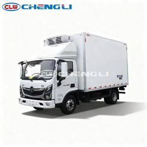 Foton 4X2 Factory Directly Sale Refrigerator Van Truck for Vegetable Preservation
