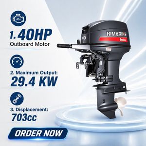 2 Stroke 40HP Outboard Motor E40X Short Shaft E40xmhs E40xmhl Marine Boat Engine