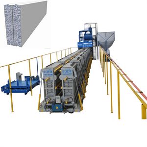 EPS Lightweight Wall Panel Production Line Sandwich Panel Machine Foam Insolation Easy Wall Panel Making Machine for Building Material Making Machinery