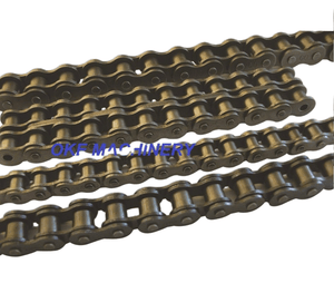 Versatile Roller Chain Drive Chain - Carbon Steel, Heat Resistant, Black
