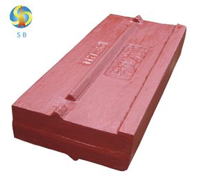 China Factory Mining Equipment High Hardness Wear Part Blow Bar for Impact Crusher